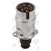 Stecker 7-polig/12 V - Alu