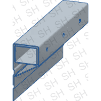 Verstärkungsrohr Scheuerleiste